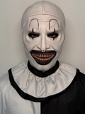 Scary Clown Mask Full Head – Horror Cosplay Mask for Halloween, Party & Prank Costume