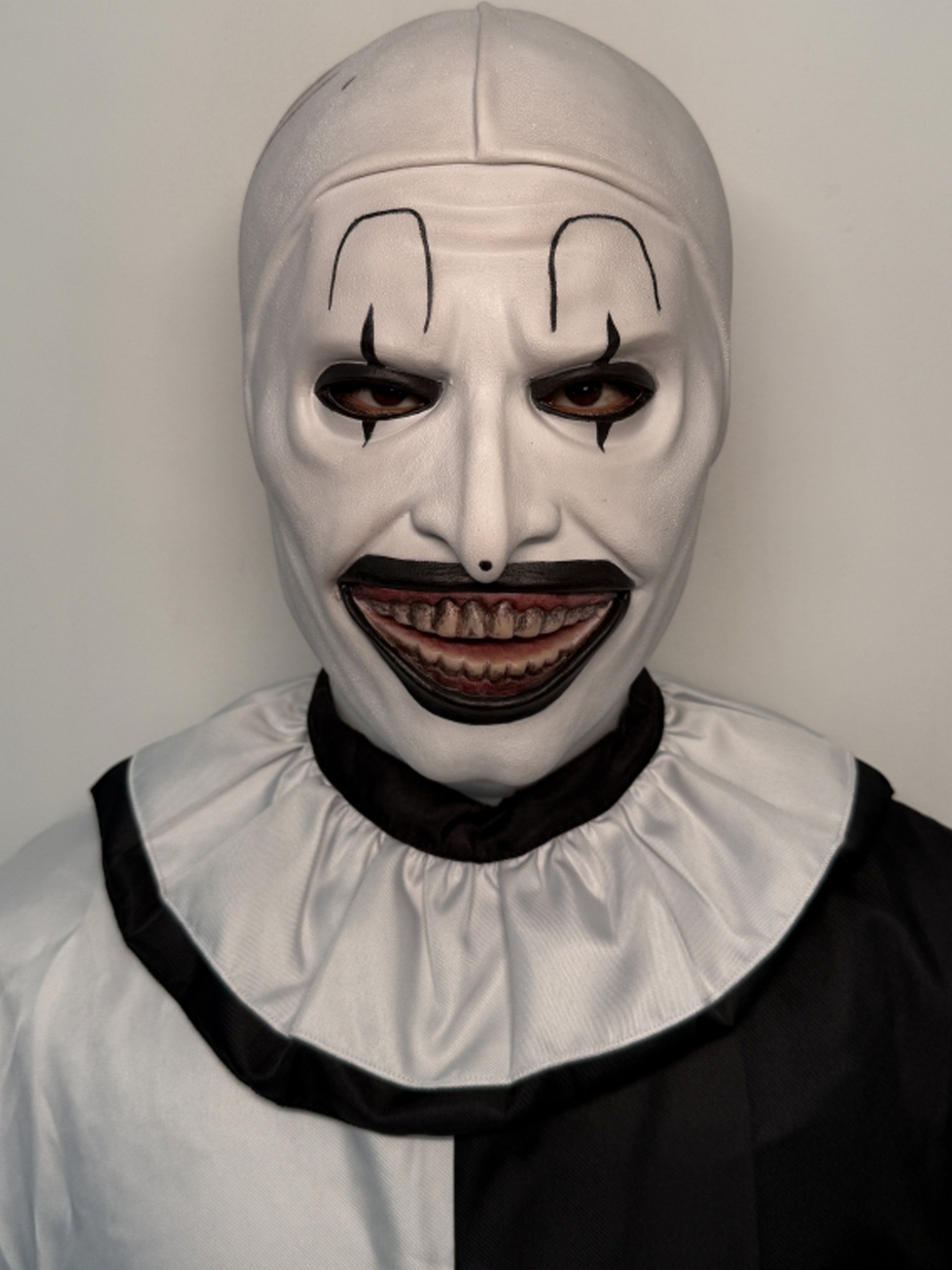Scary Clown Mask Full Head – Horror Cosplay Mask for Halloween, Party & Prank Costume