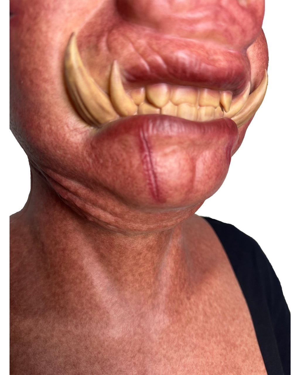 Scary Pig Monster Mask Full Head – Horror Animal Mask for Halloween, Cosplay & Prank