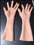 Ultra Realistic Silicone Hands – Lifelike Fake Hands for Full Disguise & Mask Matching
