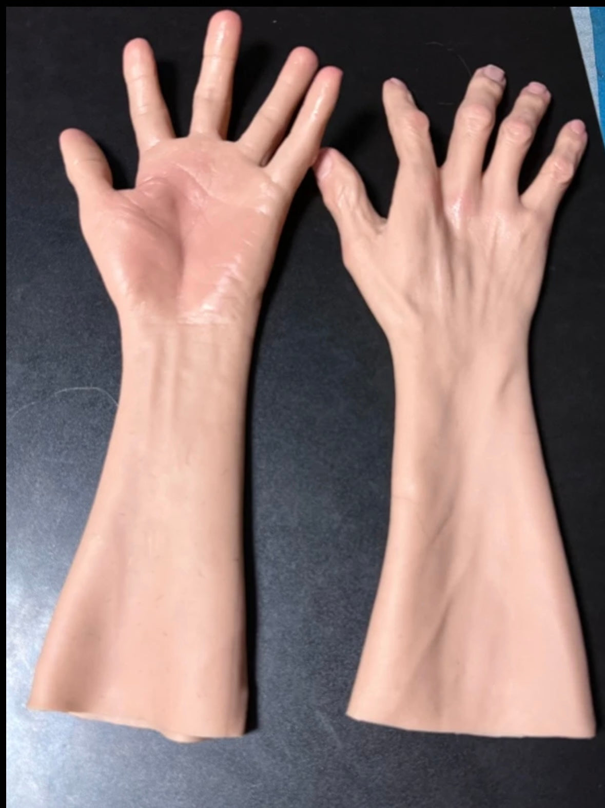 Ultra Realistic Silicone Hands – Lifelike Fake Hands for Full Disguise & Mask Matching