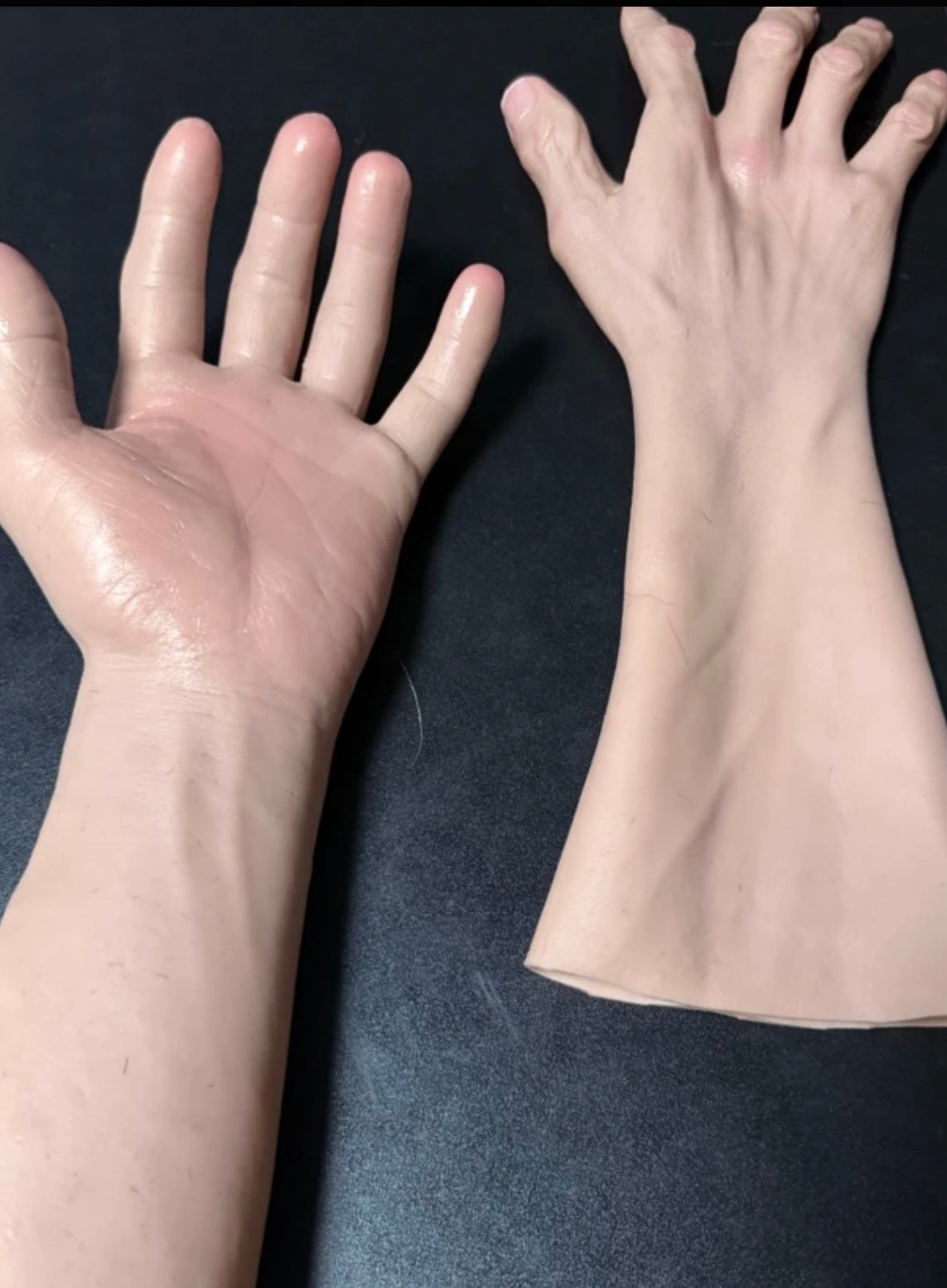 Ultra Realistic Silicone Hands – Lifelike Fake Hands for Full Disguise & Mask Matching