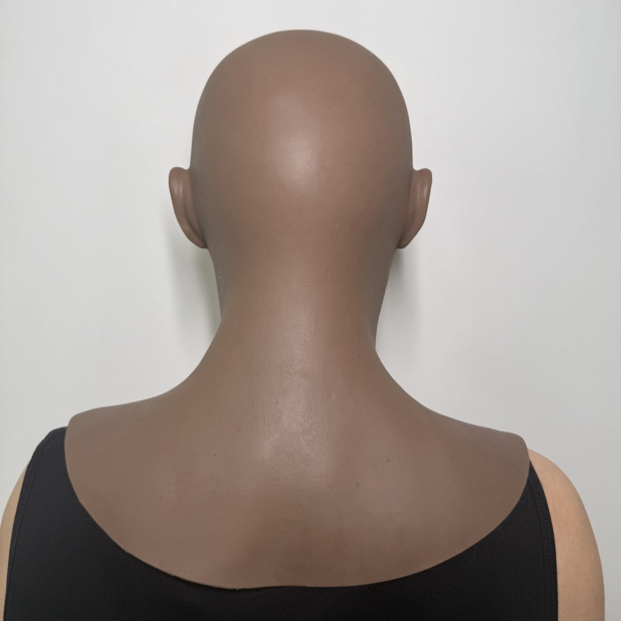 Ultra Realistic Caucasian Male Silicone Mask – Full Head Human Face Disguise Mask for Film, Prank & Identity Transformation
