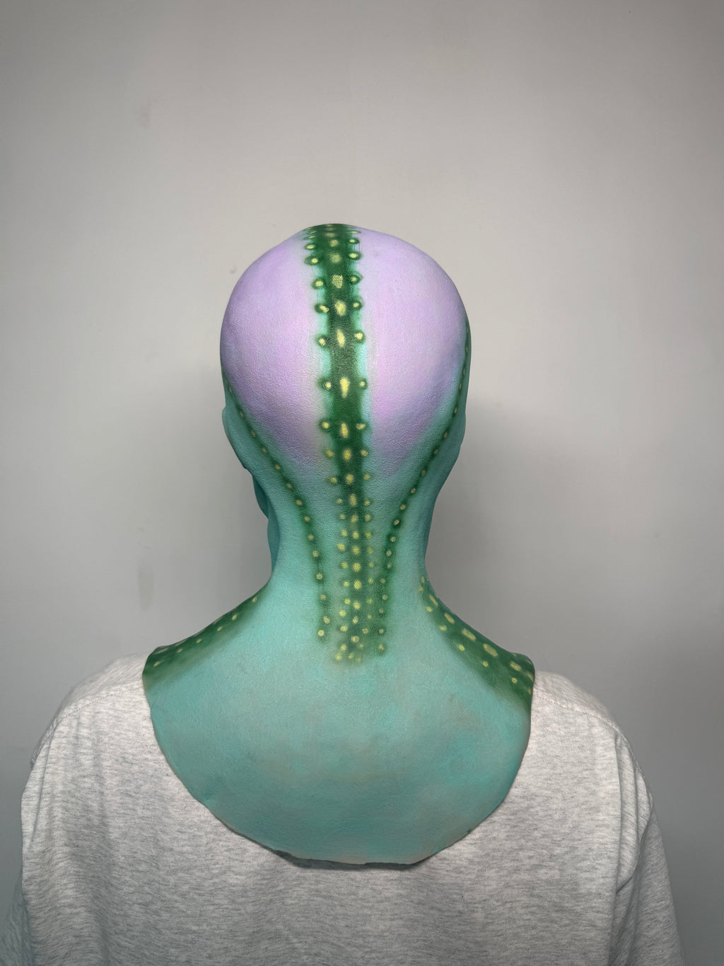 Ultra Realistic Alien Silicone Mask – Full Head Extraterrestrial Mask for Cosplay, Halloween & Viral Content