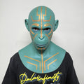 Alien Tribal Mask Full Head – Futuristic Cosplay Mask for Halloween & Film Props
