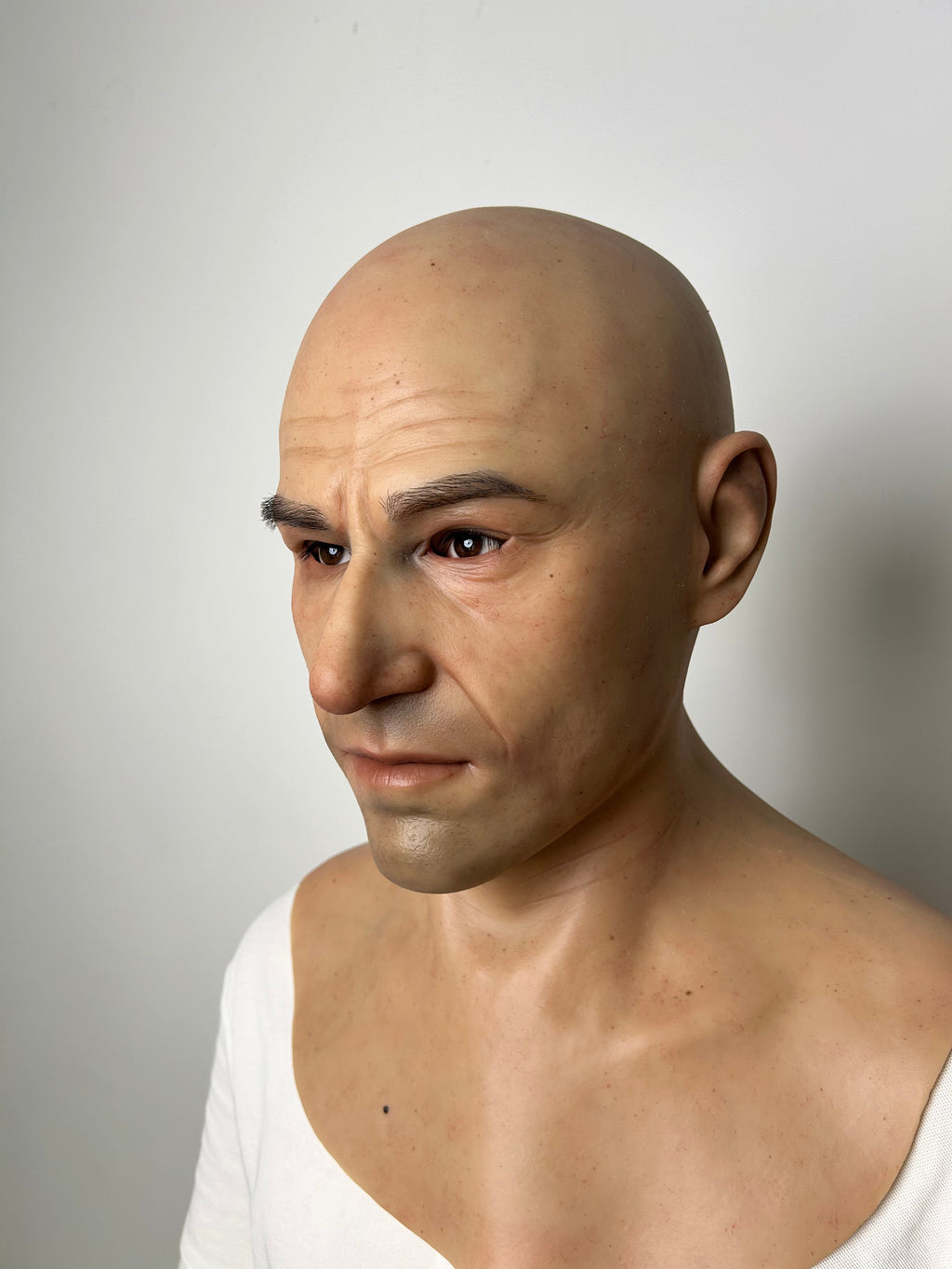 Ultra Realistic Silicone Mask Male – Natural Human Face Disguise for Social Experiments & Daily Use