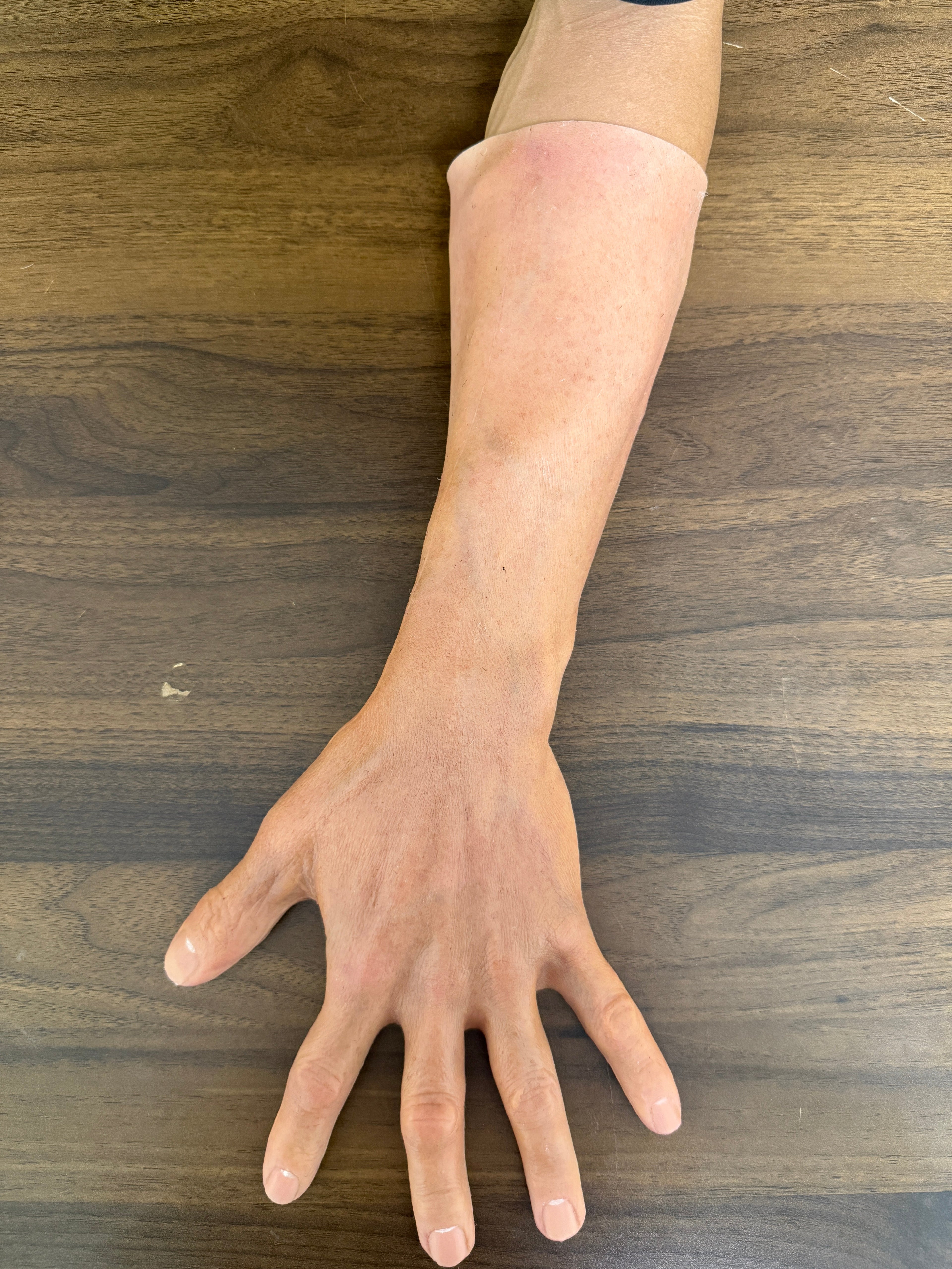 Hyper Realistic Silicone Hands with Forearm – Ultra Lifelike Wearable Hands for Full Disguise & Mask Matching