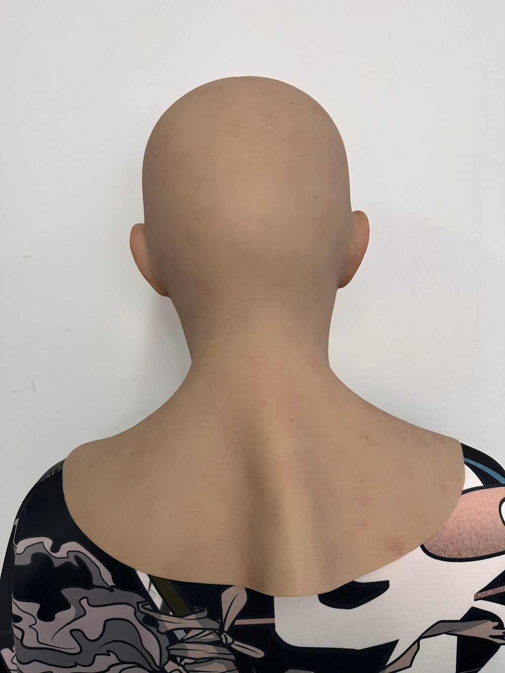 Ultra Realistic Bald Young Man Silicone Mask Full Head – Hyper Real Male Disguise Mask for Cosplay, Prank & Film
