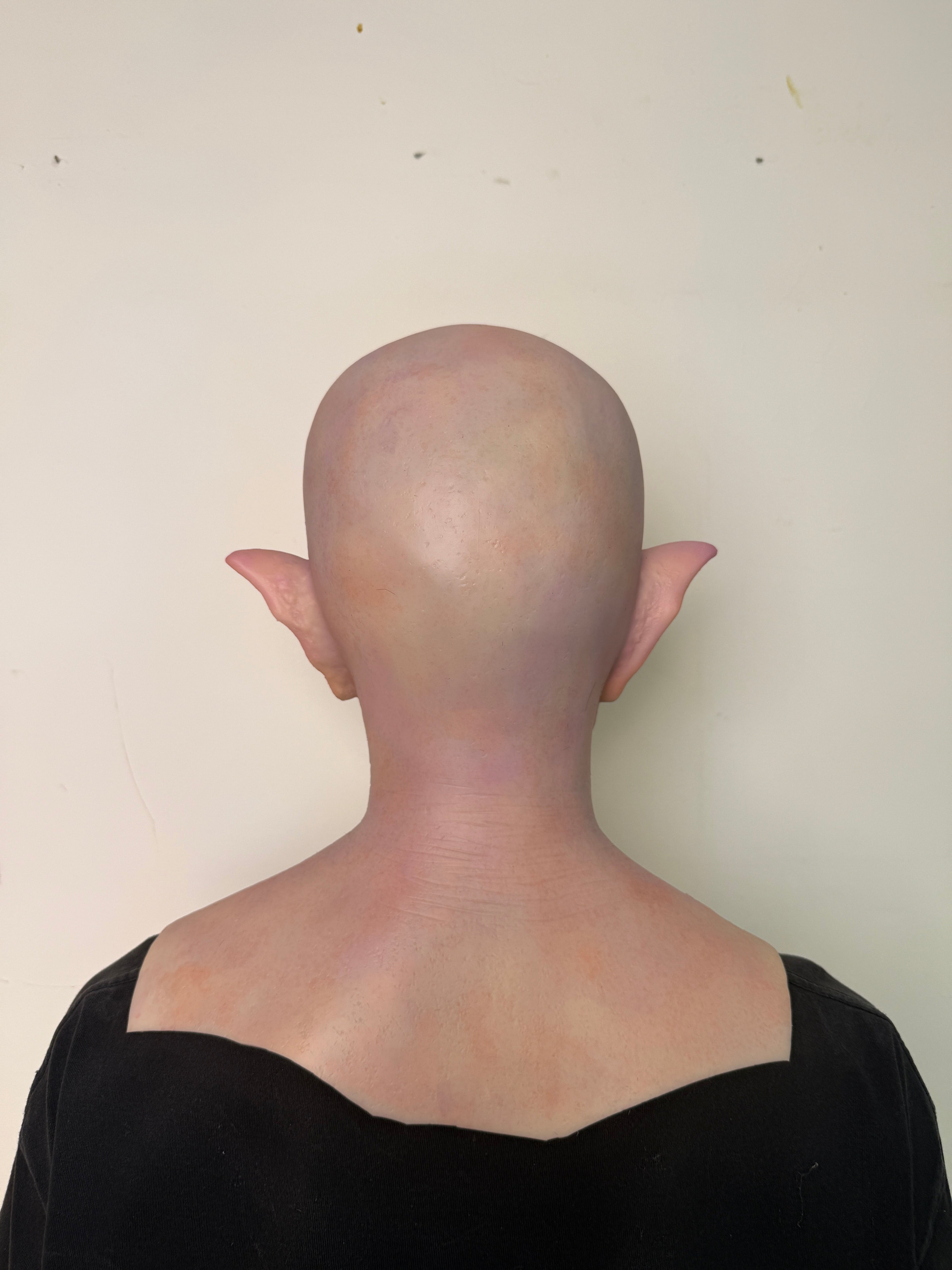 Ultra Realistic Alien Silicone Mask Full Head – Hyper Real Creature Mask for Cosplay, Film FX & Halloween