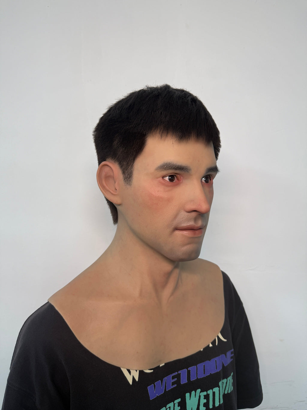 Ultra Realistic Silicone Mask Full Head – Natural Asian Male Face Disguise Mask for Cosplay, Film & Social Experiments