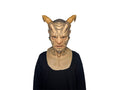Demon Horn Mask Full Head – Ultra Realistic Devil Cosplay Mask for Halloween, Horror & Film