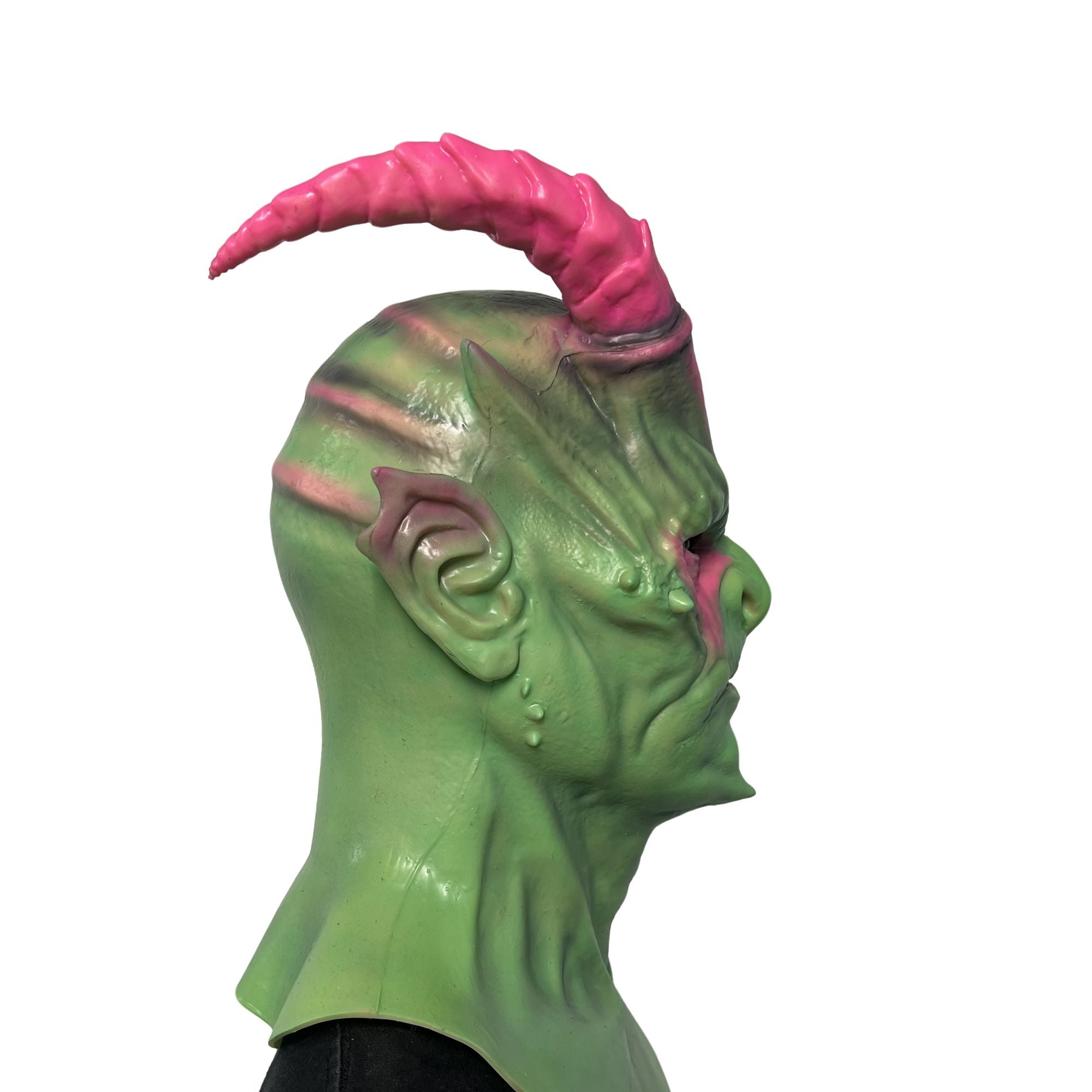 Alien Demon Mask Full Head – Colorful Fantasy Creature Mask for Halloween, Cosplay & Viral Content