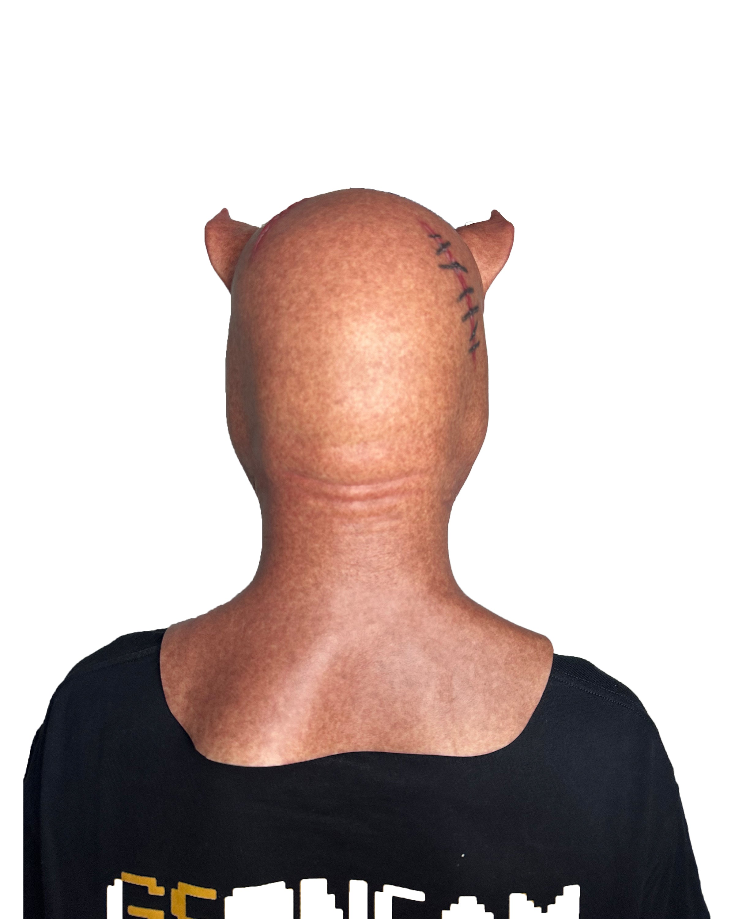 Scary Pig Monster Mask Full Head – Horror Animal Mask for Halloween, Cosplay & Prank