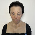 Ultra Realistic Female Silicone Mask Full Head – Hyper Real Asian Woman Mask for Cosplay, Film & Disguise