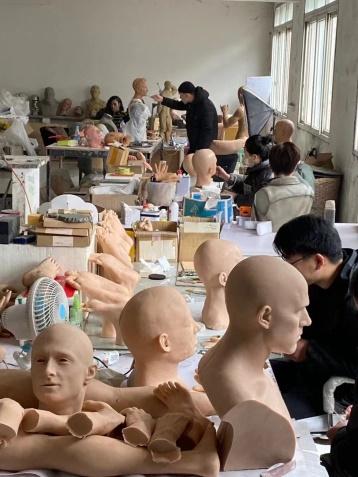 Guiyu Masks production workshop